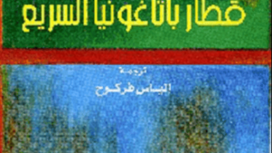 رواية قطار باتاغونيا السريع - لويس سبولفيدا